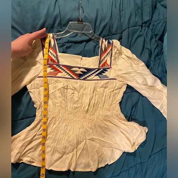 Ariat Jacquard Chimayo Top Size Small - Picture 10 of 11
